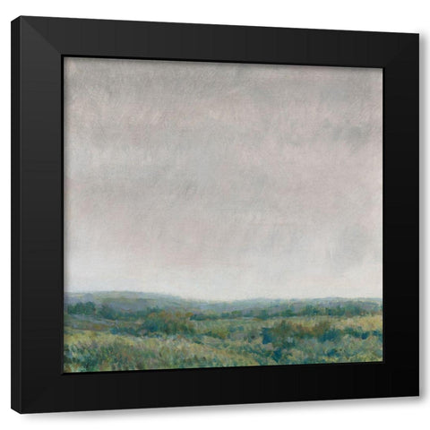 Airy Spring II Black Modern Wood Framed Art Print with Double Matting by OToole, Tim