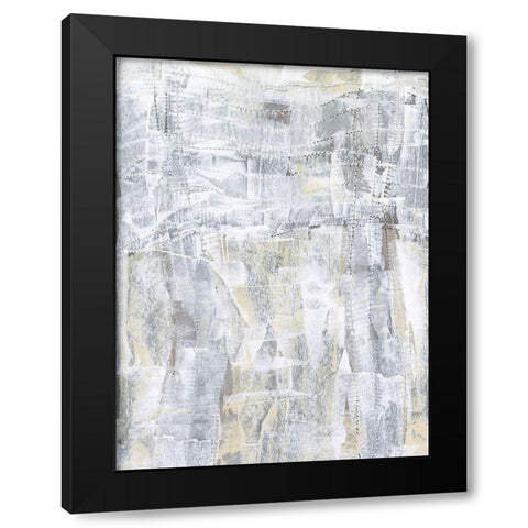 Ghost Town I Black Modern Wood Framed Art Print by Moore, Regina