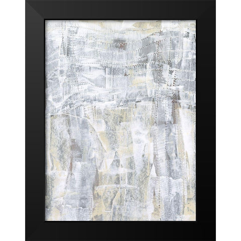 Ghost Town I Black Modern Wood Framed Art Print by Moore, Regina