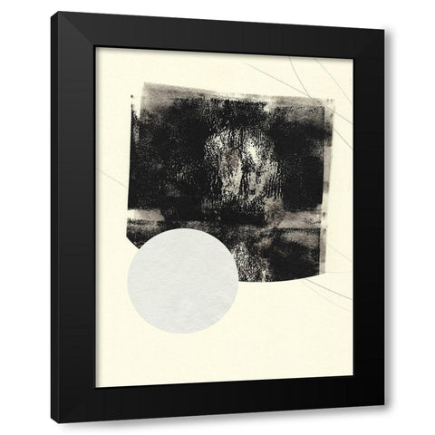 Black And White Roller IV Black Modern Wood Framed Art Print by Green, Jacob