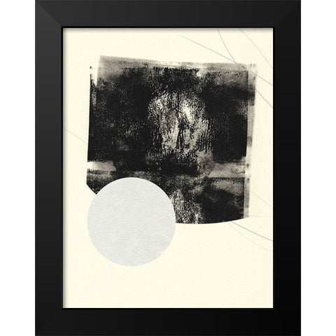 Black And White Roller IV Black Modern Wood Framed Art Print by Green, Jacob