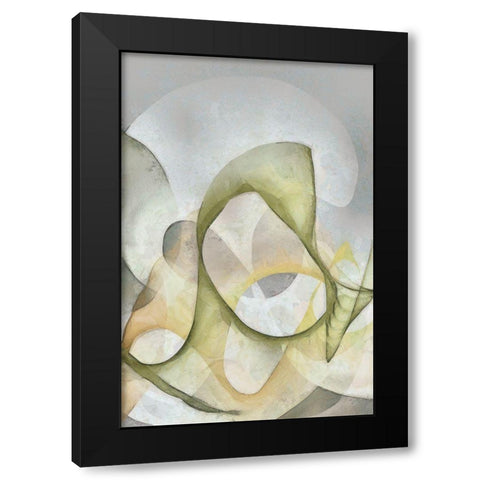 Excursion II Black Modern Wood Framed Art Print with Double Matting by Saunders, Alonzo