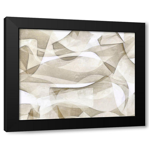 Mindfulness I Black Modern Wood Framed Art Print with Double Matting by Saunders, Alonzo