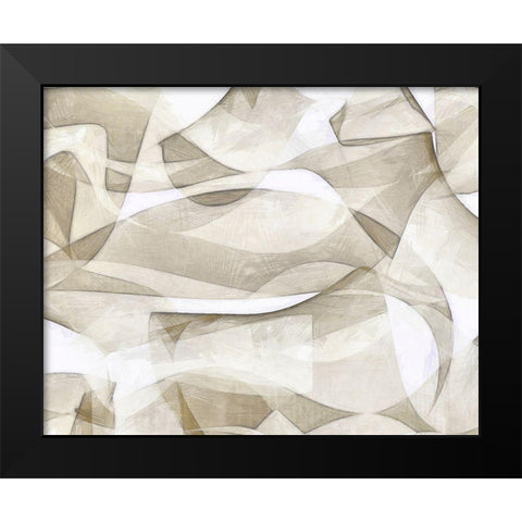 Mindfulness I Black Modern Wood Framed Art Print by Saunders, Alonzo