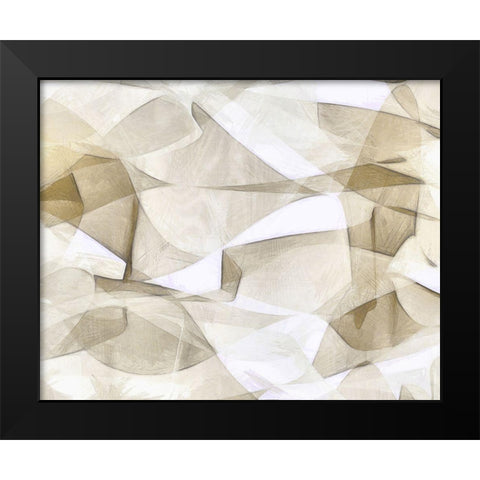 Mindfulness III Black Modern Wood Framed Art Print by Saunders, Alonzo