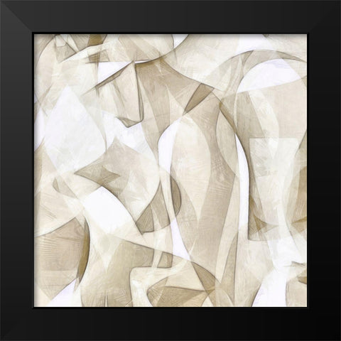 Mindfulness V Black Modern Wood Framed Art Print by Saunders, Alonzo