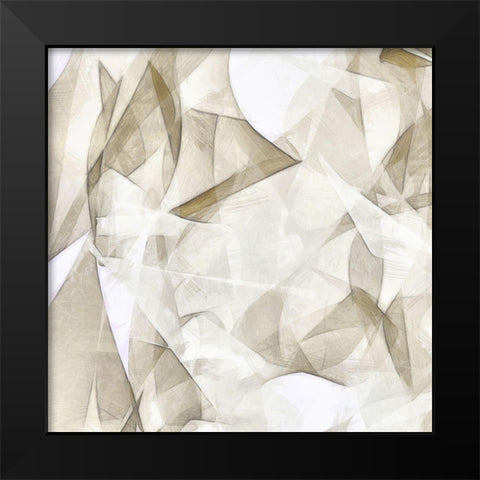 Mindfulness VI Black Modern Wood Framed Art Print by Saunders, Alonzo