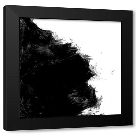 Sketchy II Black Modern Wood Framed Art Print by Saunders, Alonzo