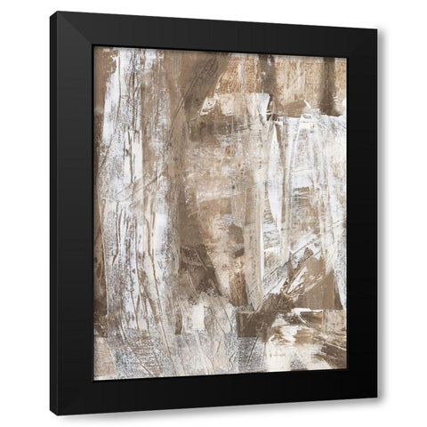 Bronzed I Black Modern Wood Framed Art Print by Moore, Regina