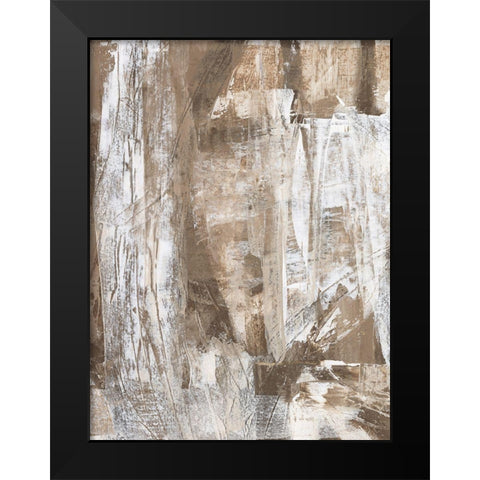 Bronzed I Black Modern Wood Framed Art Print by Moore, Regina