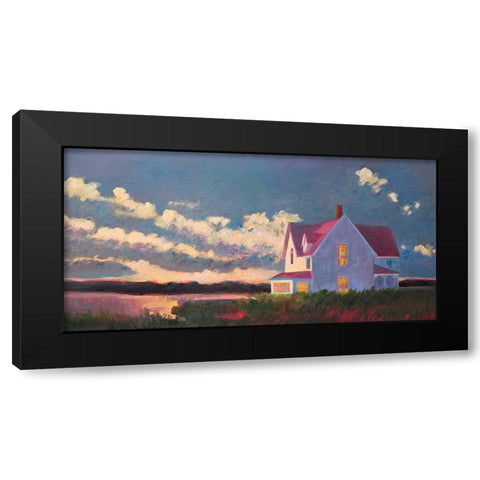 Before the Storm Black Modern Wood Framed Art Print by Sweetwater