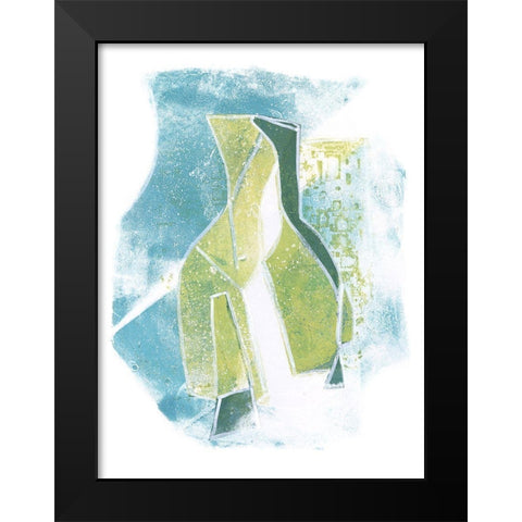 Jubilee Jugs III Black Modern Wood Framed Art Print by Combs, Joyce