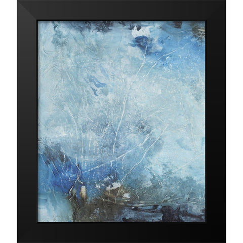 Coastal Seas III Black Modern Wood Framed Art Print by Combs, Joyce