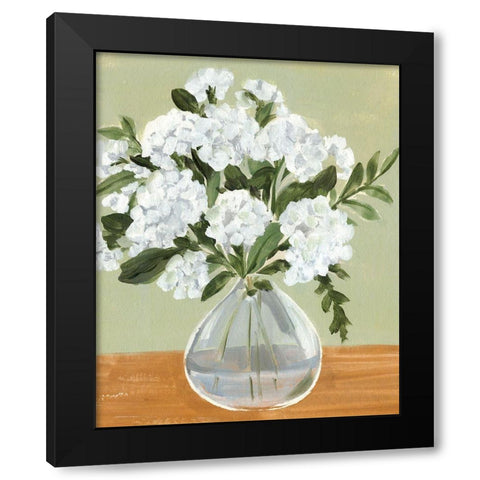 Vased Viburnum I Black Modern Wood Framed Art Print with Double Matting by Warren, Annie