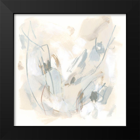 Neutral Assembly I Black Modern Wood Framed Art Print by Vess, June Erica