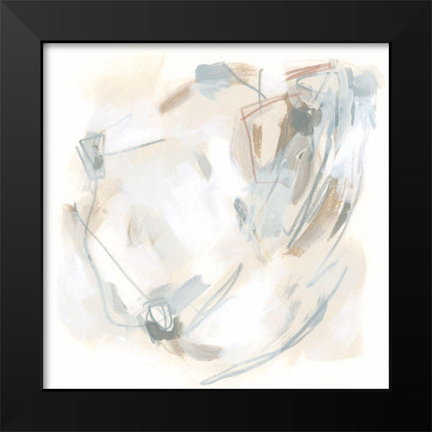 Neutral Assembly III Black Modern Wood Framed Art Print by Vess, June Erica