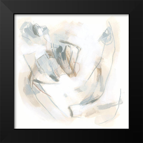 Neutral Assembly VII Black Modern Wood Framed Art Print by Vess, June Erica