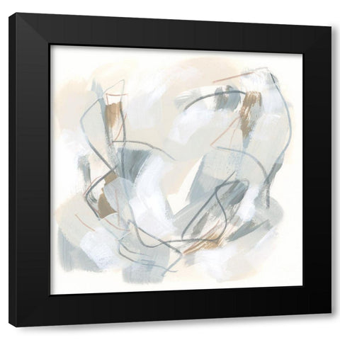 Neutral Assembly VIII Black Modern Wood Framed Art Print with Double Matting by Vess, June Erica