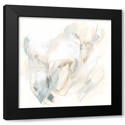 Neutral Assembly IX Black Modern Wood Framed Art Print by Vess, June Erica