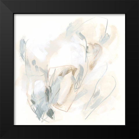 Neutral Assembly IX Black Modern Wood Framed Art Print by Vess, June Erica