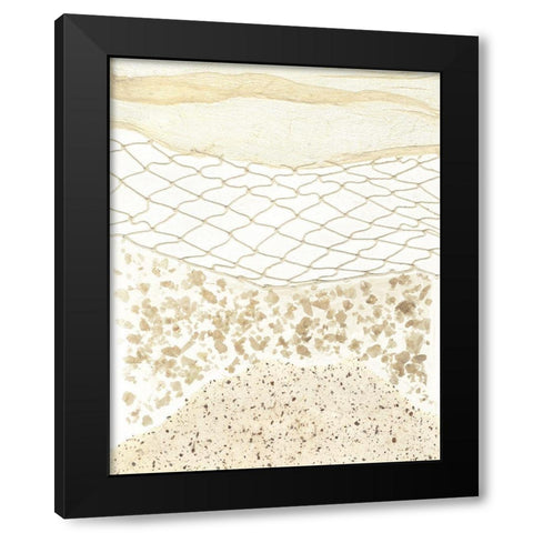 Coast Away II Black Modern Wood Framed Art Print by Lam, Vanna