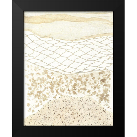 Coast Away II Black Modern Wood Framed Art Print by Lam, Vanna