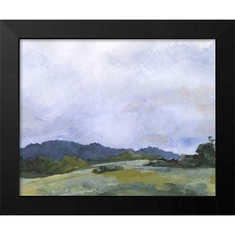 Pastoral Horizons II Black Modern Wood Framed Art Print by Parker, Jennifer Paxton