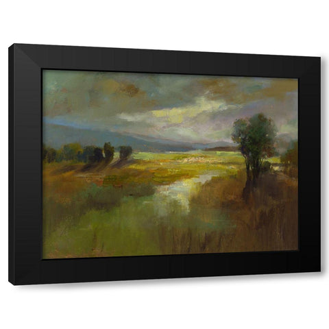 The Way Home Black Modern Wood Framed Art Print by Finch, Sheila