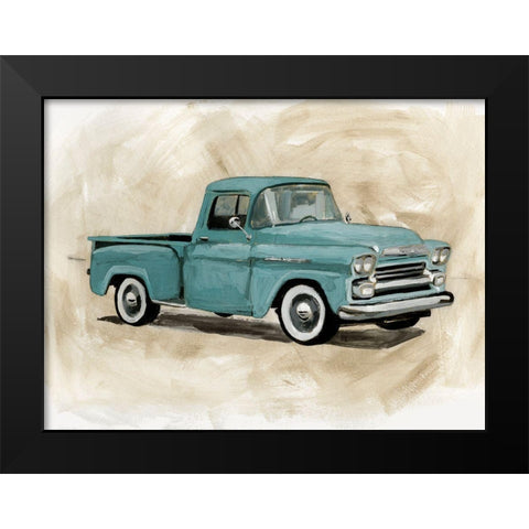 Pickup III Black Modern Wood Framed Art Print by Barnes, Victoria