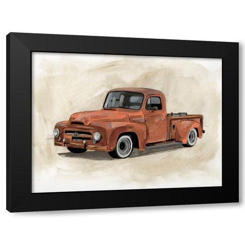 Pickup IV Black Modern Wood Framed Art Print with Double Matting by Barnes, Victoria