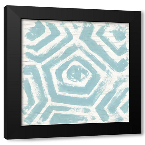 Decorative Signals V Black Modern Wood Framed Art Print with Double Matting by Vess, June Erica