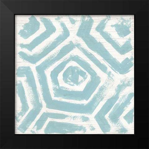 Decorative Signals V Black Modern Wood Framed Art Print by Vess, June Erica