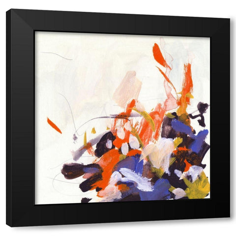 Format Plunge I Black Modern Wood Framed Art Print with Double Matting by Wang, Melissa