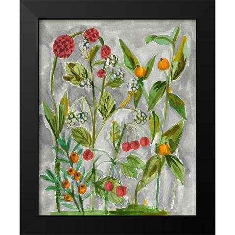 Dear Nature II Black Modern Wood Framed Art Print by Wang, Melissa