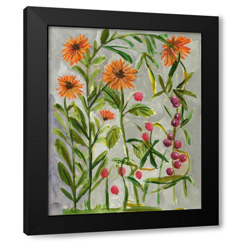 Dear Nature III Black Modern Wood Framed Art Print by Wang, Melissa