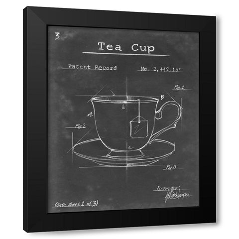 Morning Routine I Black Modern Wood Framed Art Print by Harper, Ethan