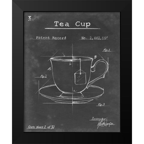 Morning Routine I Black Modern Wood Framed Art Print by Harper, Ethan