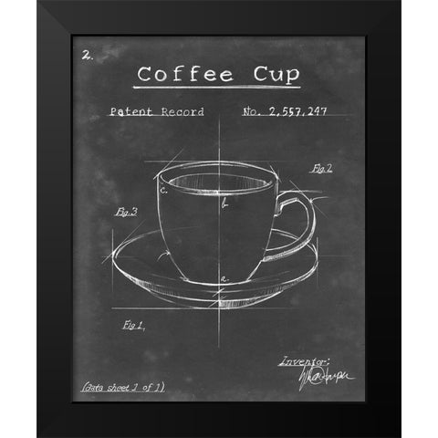 Morning Routine II Black Modern Wood Framed Art Print by Harper, Ethan
