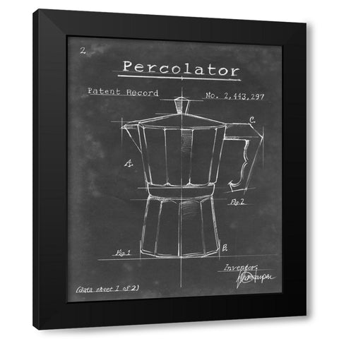 Morning Routine VI Black Modern Wood Framed Art Print by Harper, Ethan