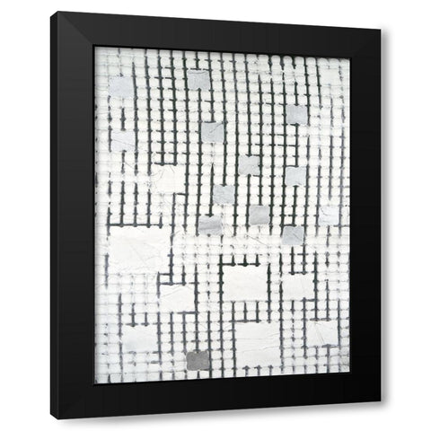 Gossamer I Black Modern Wood Framed Art Print by Lam, Vanna