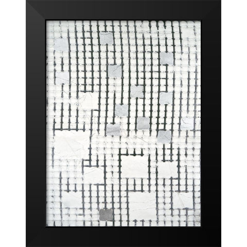 Gossamer I Black Modern Wood Framed Art Print by Lam, Vanna