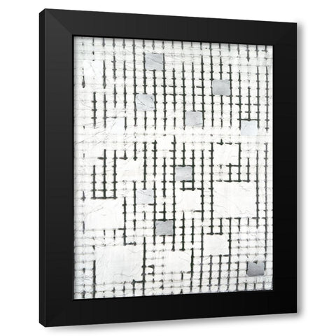 Gossamer II Black Modern Wood Framed Art Print by Lam, Vanna