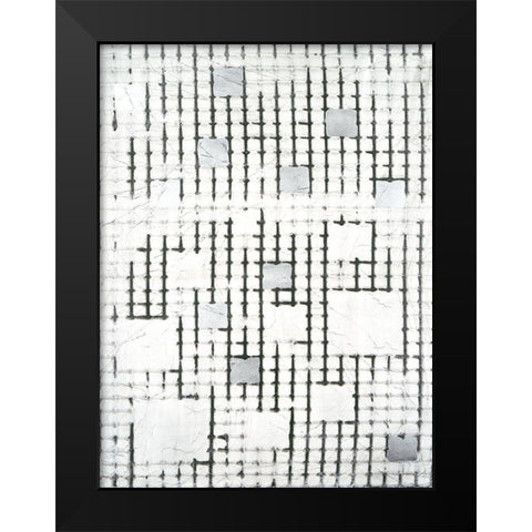 Gossamer II Black Modern Wood Framed Art Print by Lam, Vanna