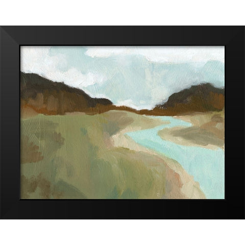 Coldwater Hills I Black Modern Wood Framed Art Print by Green, Jacob
