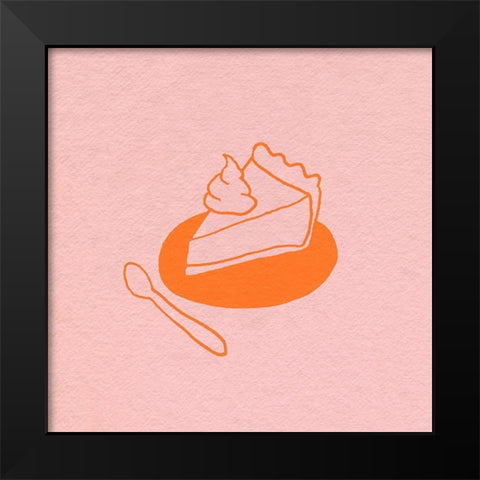 Lets Order Dessert I Black Modern Wood Framed Art Print by Sizemore, Natalie