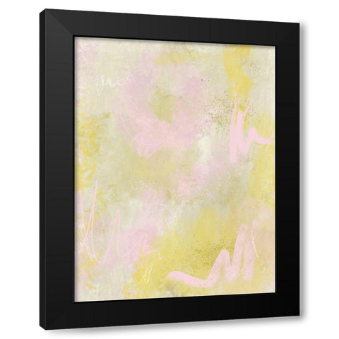 Lilys Laugh I Black Modern Wood Framed Art Print by Sizemore, Natalie