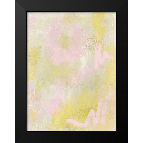 Lilys Laugh I Black Modern Wood Framed Art Print by Sizemore, Natalie