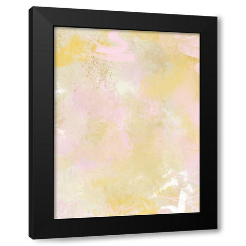 Lilys Laugh II Black Modern Wood Framed Art Print with Double Matting by Sizemore, Natalie