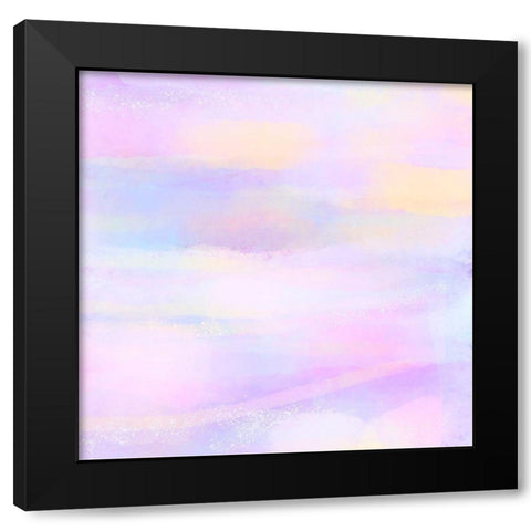 Pastel Dreams I Black Modern Wood Framed Art Print with Double Matting by Sizemore, Natalie