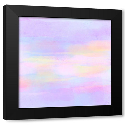 Pastel Dreams II Black Modern Wood Framed Art Print by Sizemore, Natalie